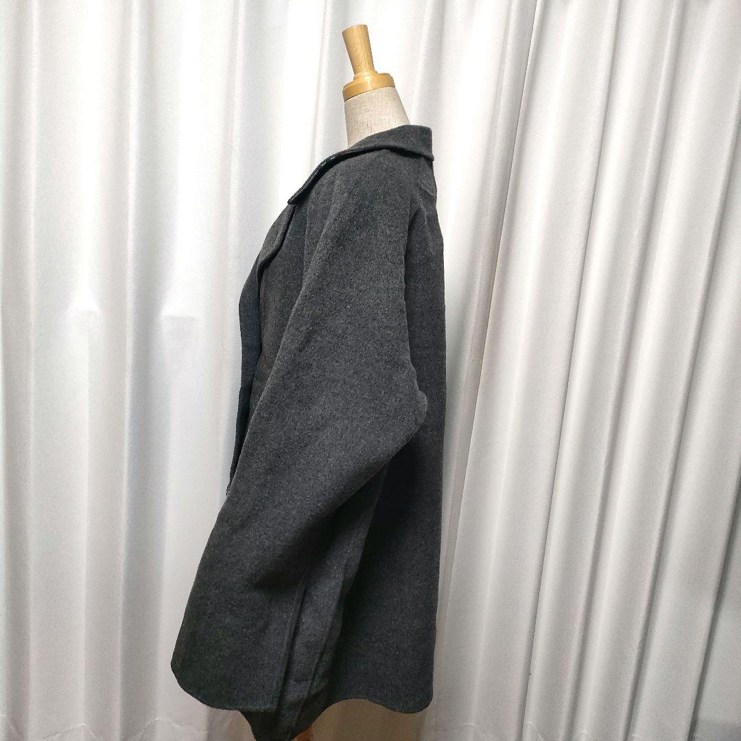 希少 Burberrys バーバリー カシミヤ ウール ダブルフェイスコート