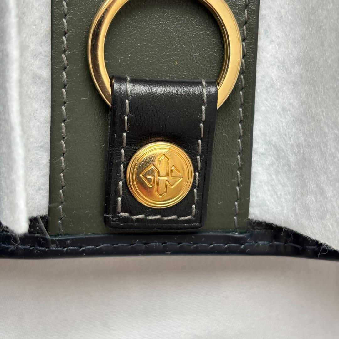 未使用 エッティンガー キーケース レザー お洒落 上質 ブラック