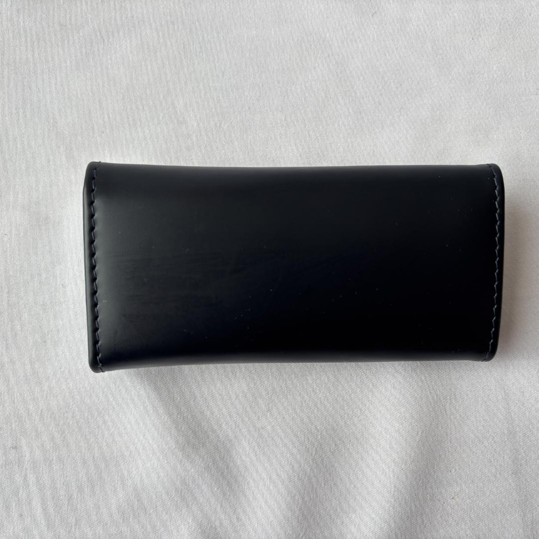 未使用 エッティンガー キーケース レザー お洒落 上質 ブラック