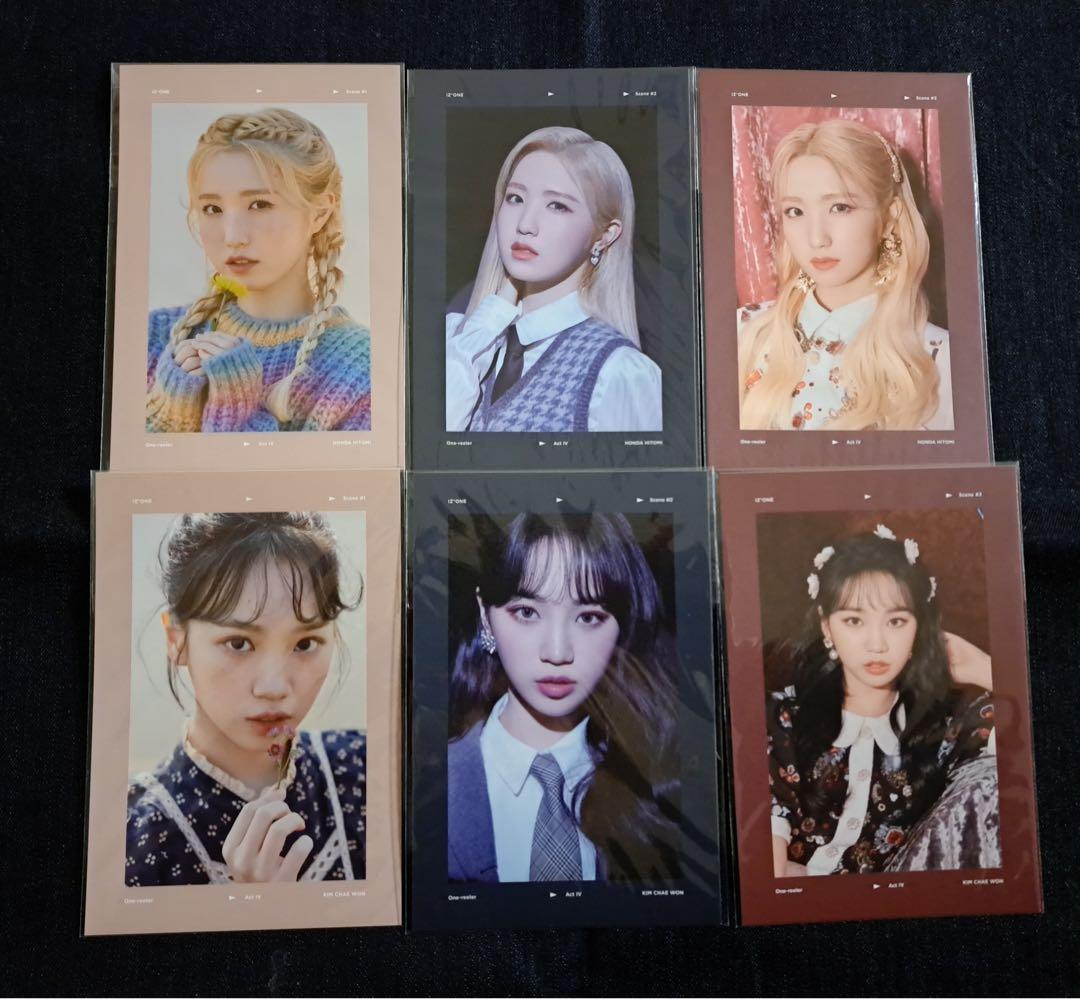 IZ*ONE One-reeler ポストカード 36枚 コンプ セット