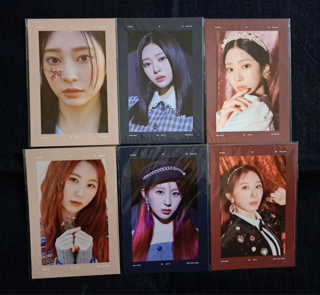 IZ*ONE One-reeler ポストカード 36枚 コンプ セット