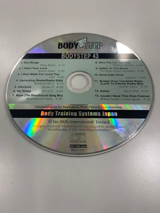 【Lesmills BODYSTEP43】CD コリオ