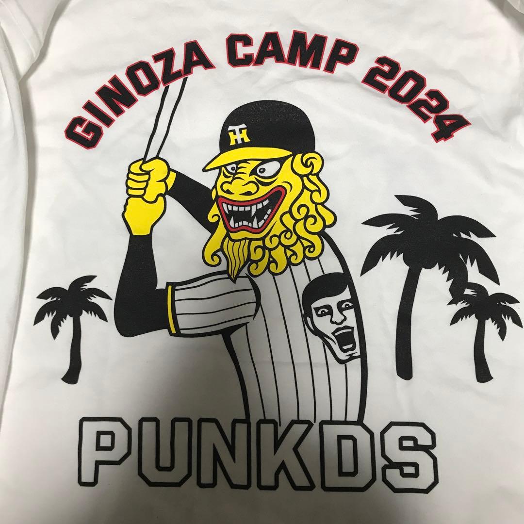 未使用 阪神タイガース L punkdrunkers パンクドランカーズ 長袖白