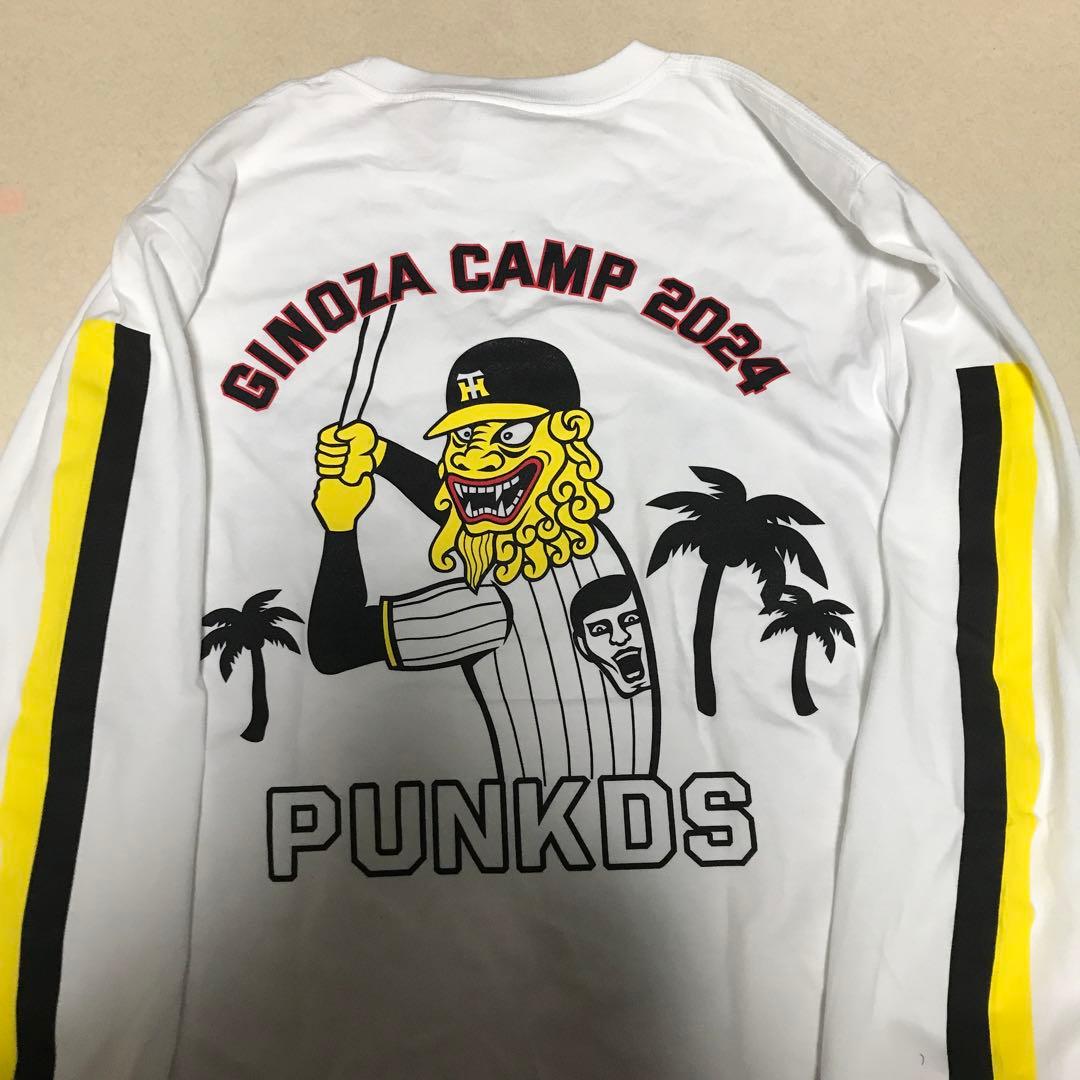 未使用 阪神タイガース L punkdrunkers パンクドランカーズ 長袖白