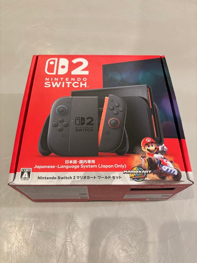 【美品】Nintendo Switch 2 中古　マリカートなし