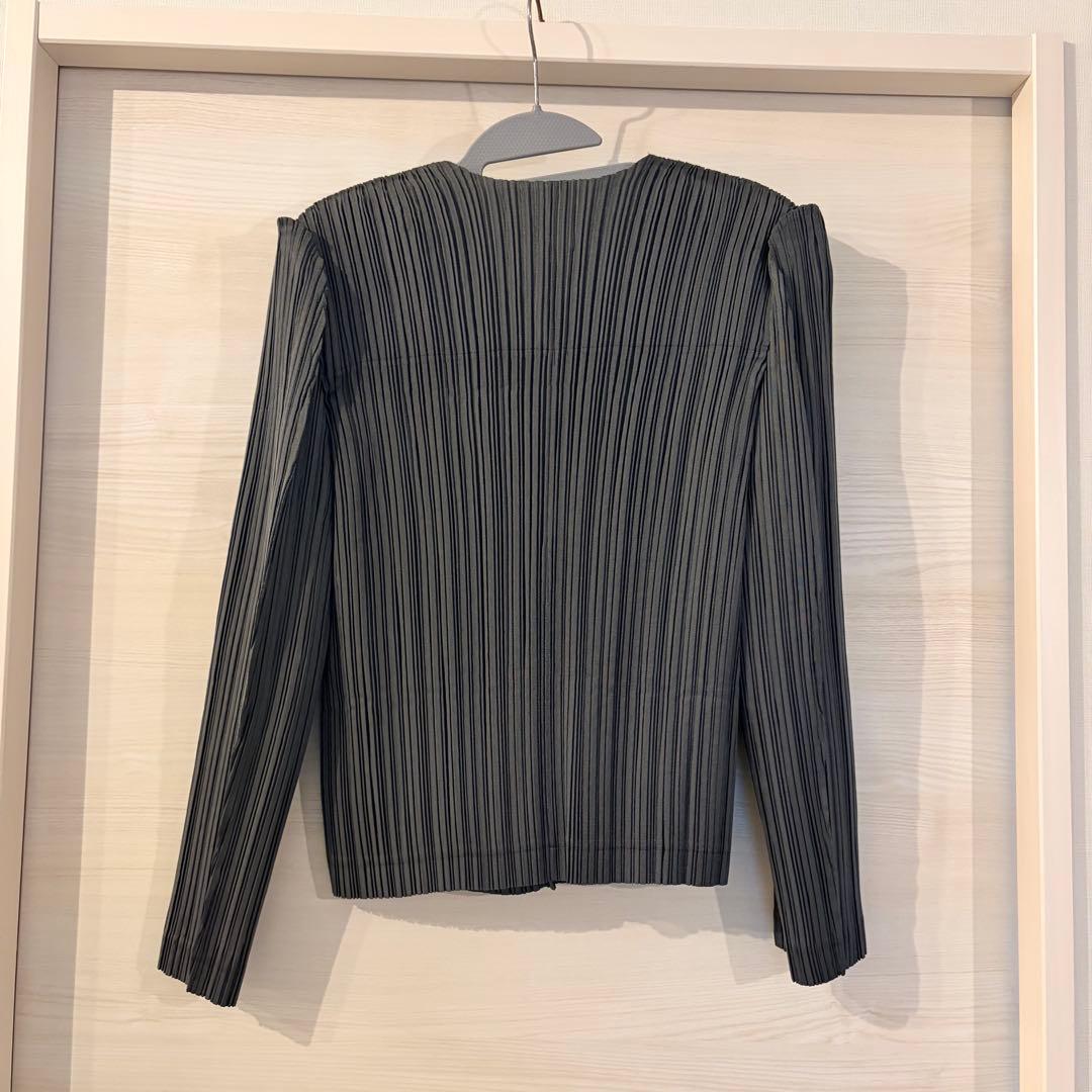 イッセイミヤケ　ジャケット　グレー　美品　ヴィンテージ