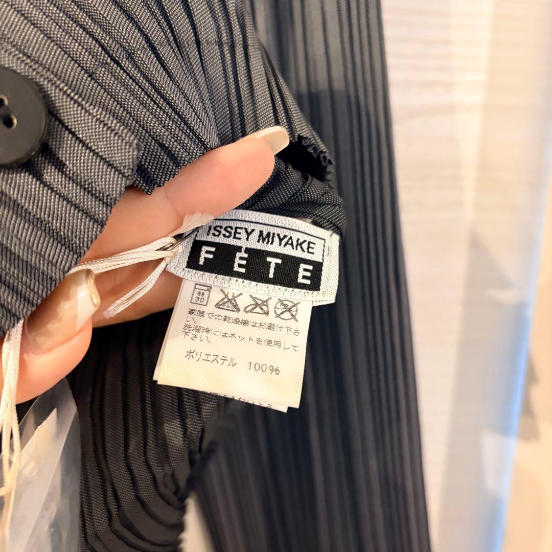 イッセイミヤケ　ジャケット　グレー　美品　ヴィンテージ