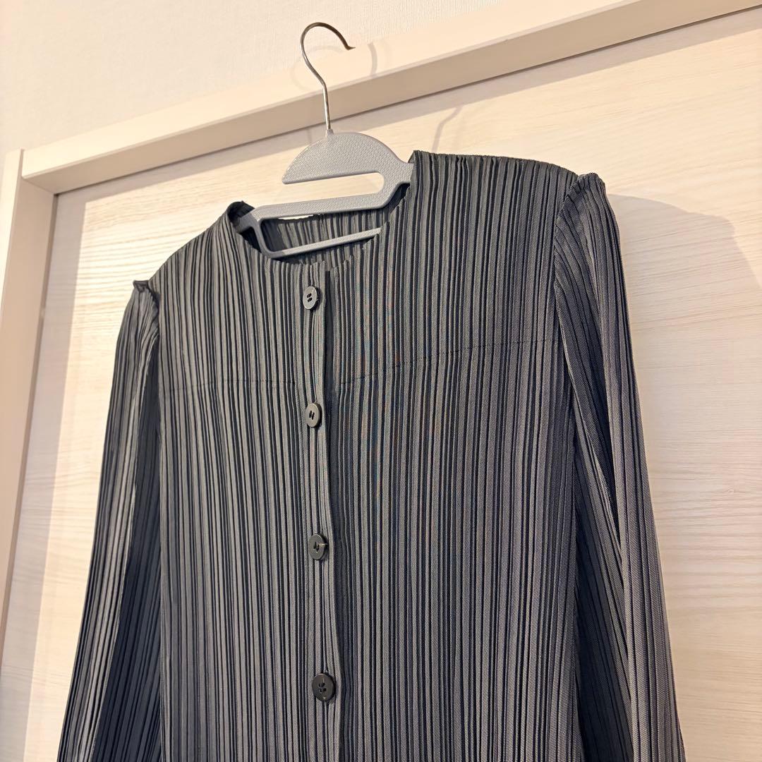 イッセイミヤケ　ジャケット　グレー　美品　ヴィンテージ