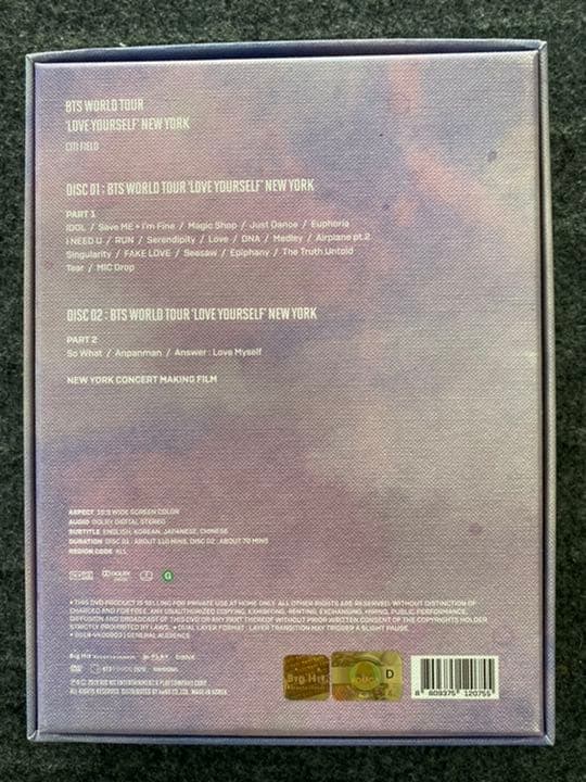 K-POP・アジア bts love yourself New York dvd