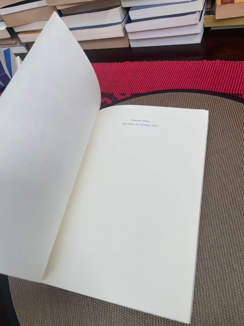 洋書 Die Kultur der 50er Jahre