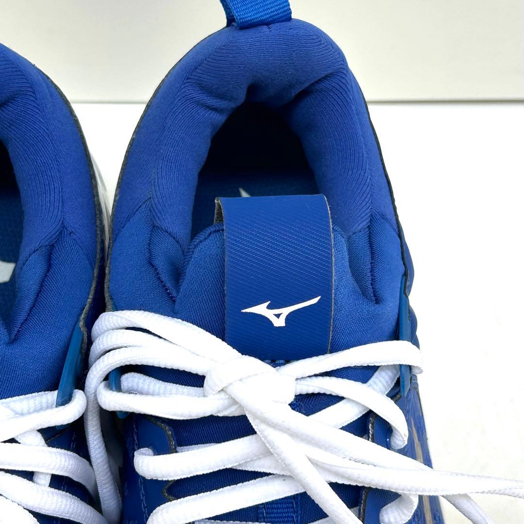 【ミズノ】ウエーブモーメンタル　ブルー　27.5