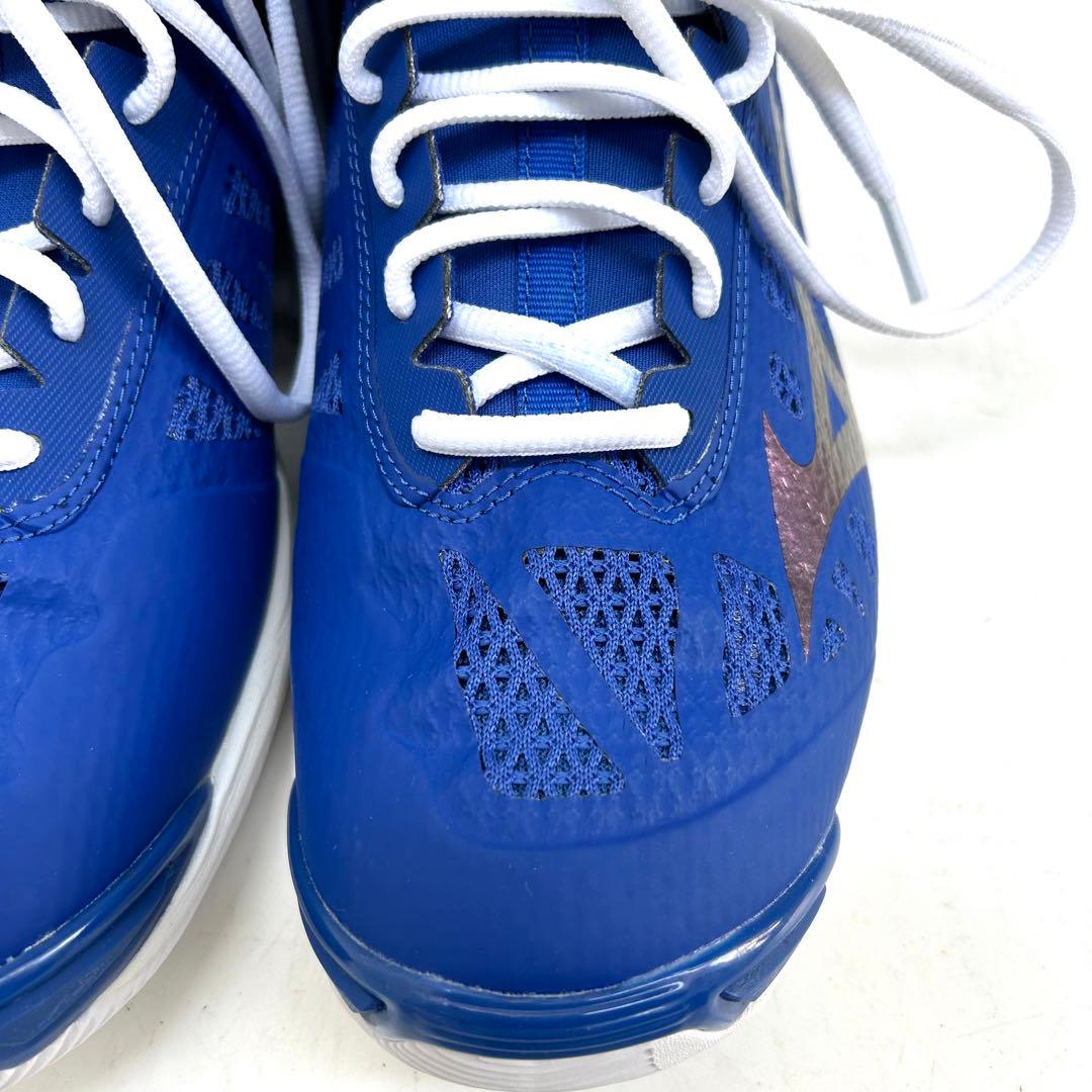 【ミズノ】ウエーブモーメンタル　ブルー　27.5