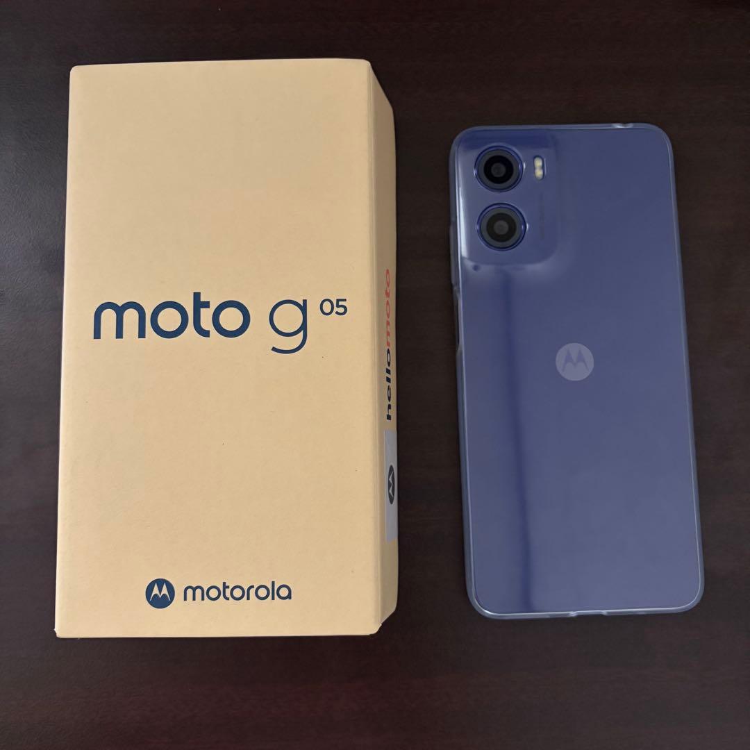 美品 moto g05 SIMフリー