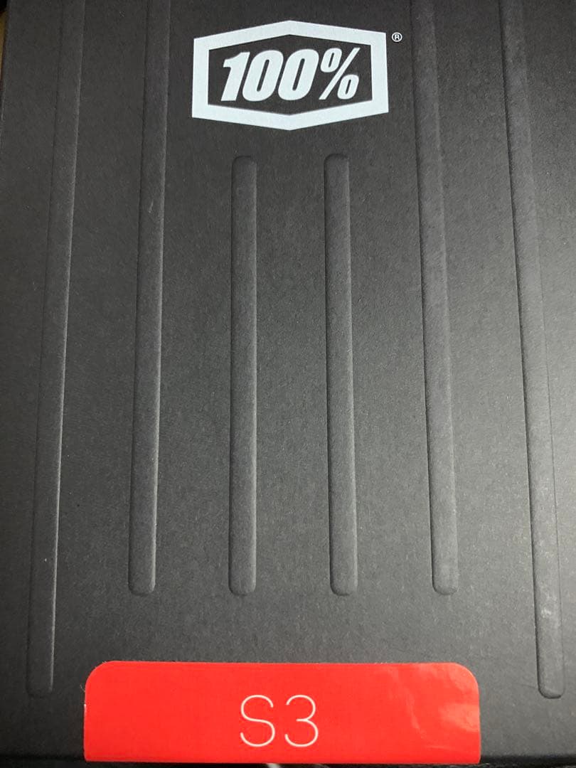 100% S3 パープルミラー　新品未使用