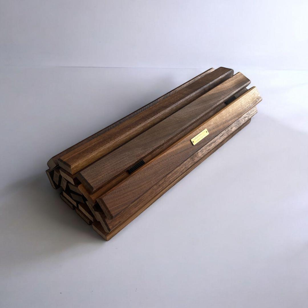 フィールドラックウォールナットロール天板