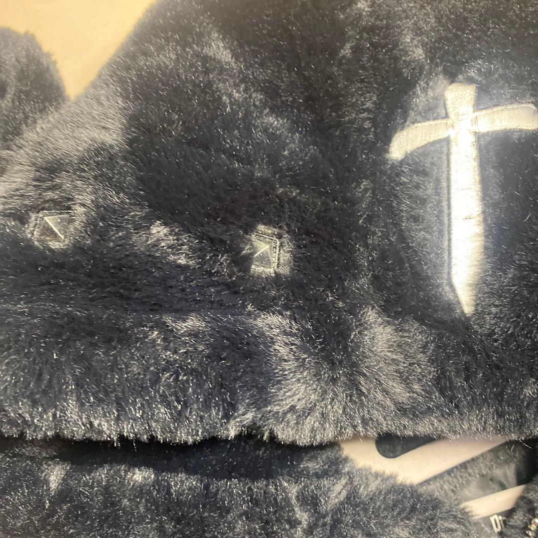 【中古】DimMoire BABY SHEEPファーパーカー ディムモアール