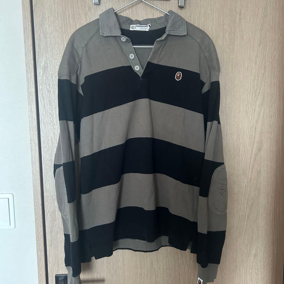 初期ape ラガーシャツ キムタク HERO エイプ 90s