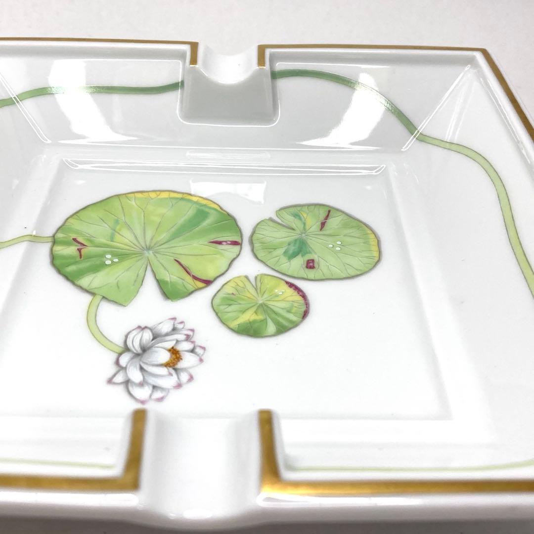 希少✨HERMES エルメス ナイルの庭 アッシュトレイ 灰皿 蓮の花