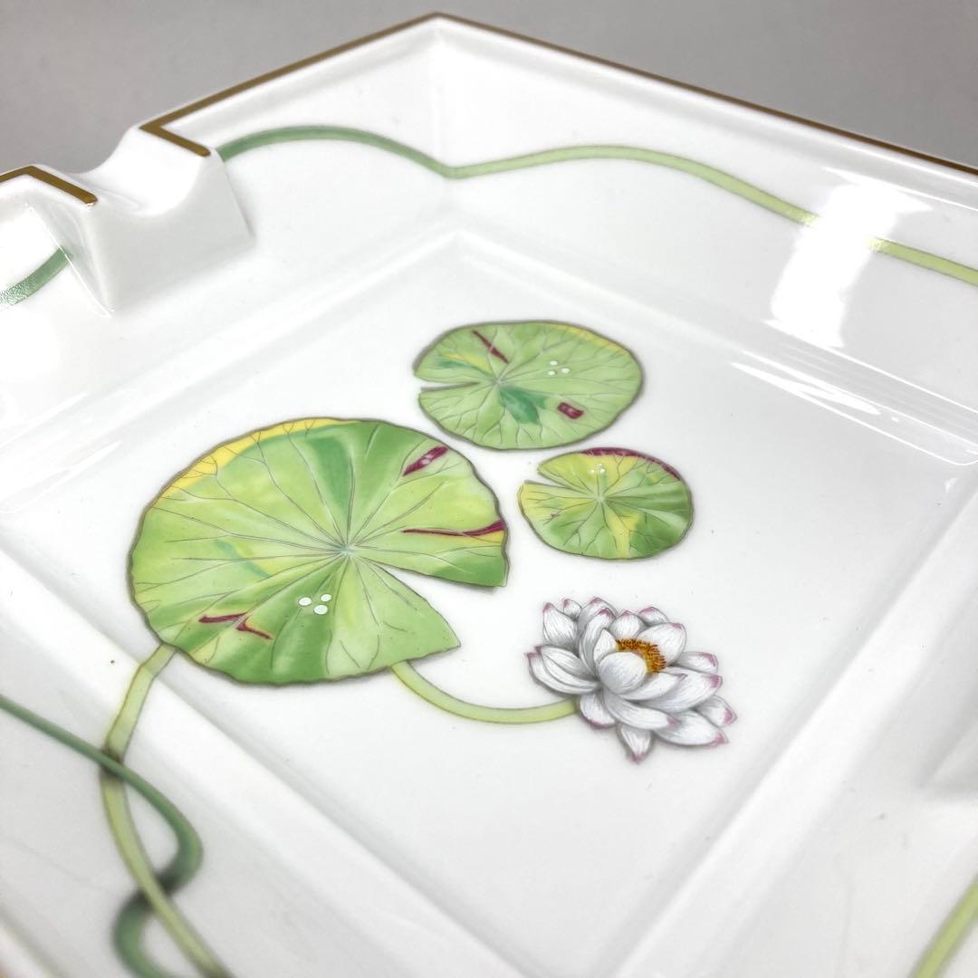 希少✨HERMES エルメス ナイルの庭 アッシュトレイ 灰皿 蓮の花