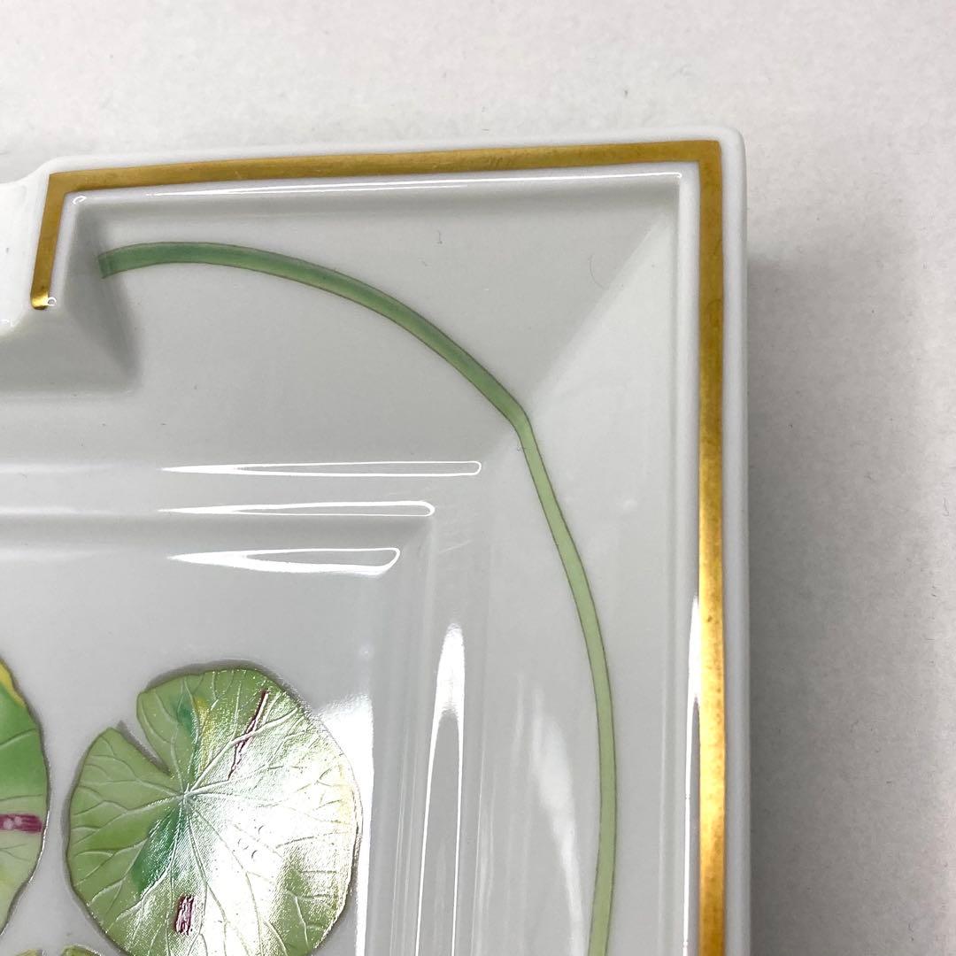 希少✨HERMES エルメス ナイルの庭 アッシュトレイ 灰皿 蓮の花