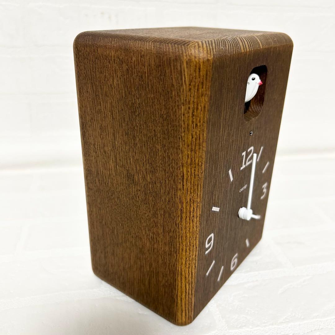 cucu Lemnos レムノス　ハト時計　木製　時計