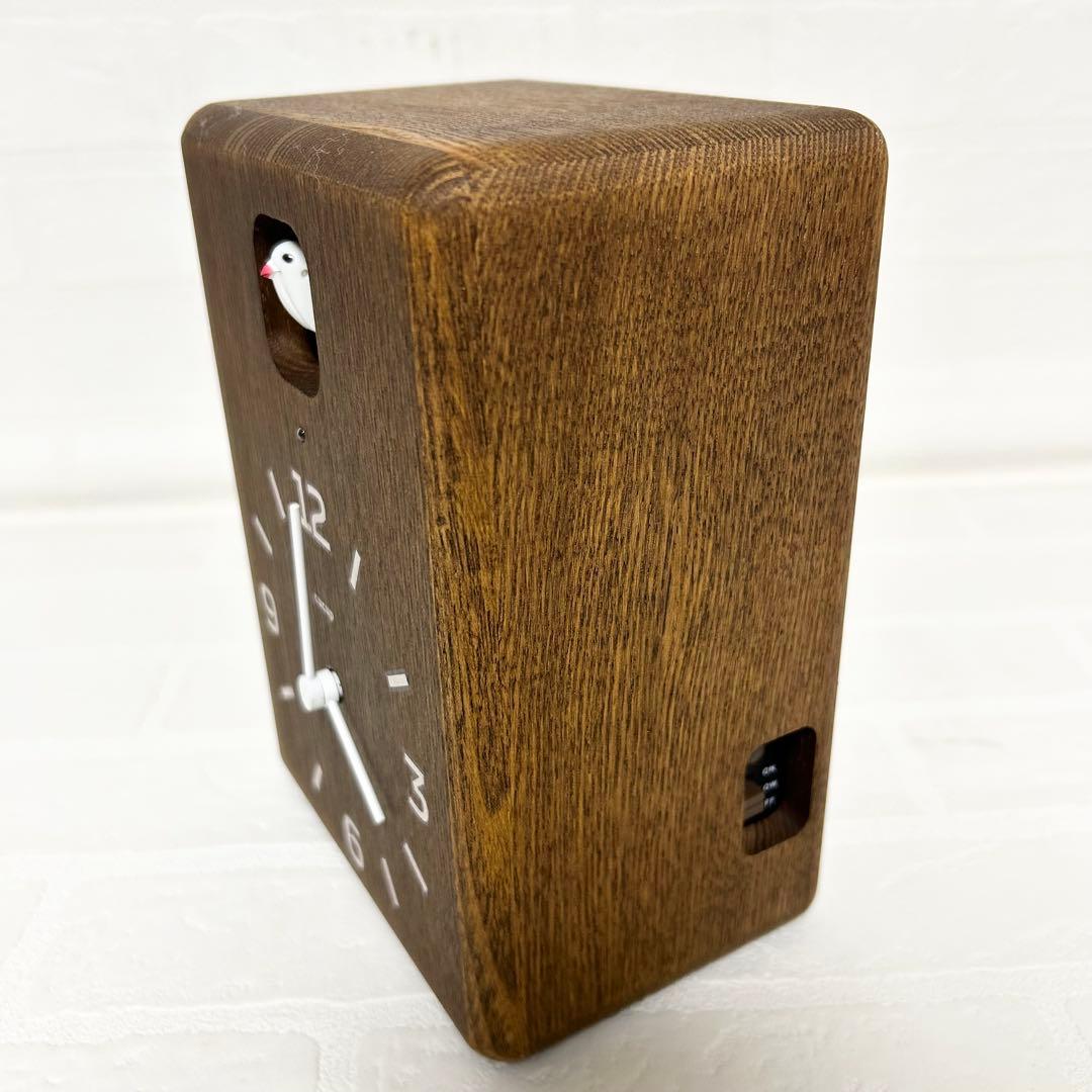 cucu Lemnos レムノス　ハト時計　木製　時計