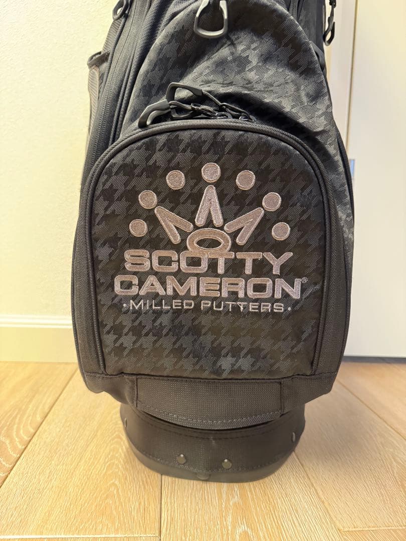 スコッティキャメロン　キャディバッグ スタンド付き　ブラック