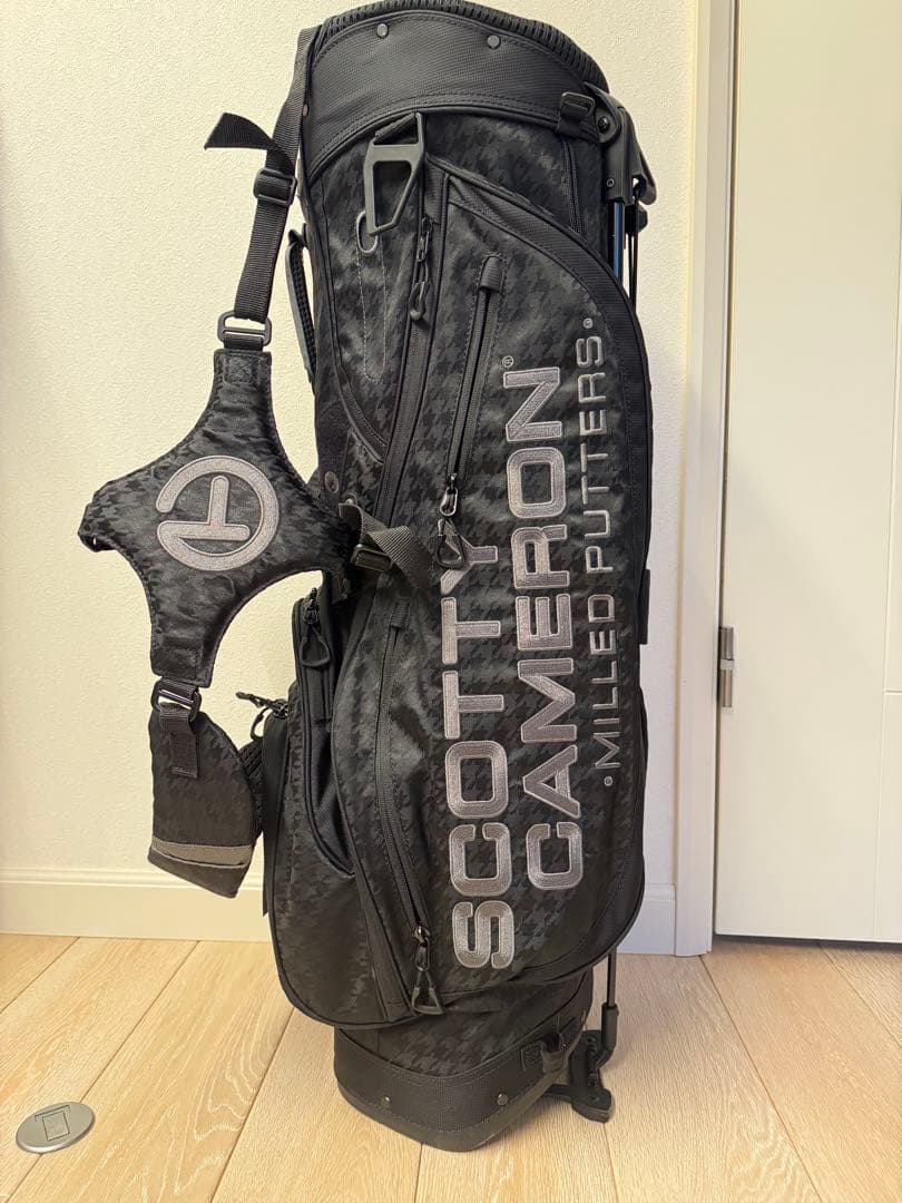 スコッティキャメロン　キャディバッグ スタンド付き　ブラック