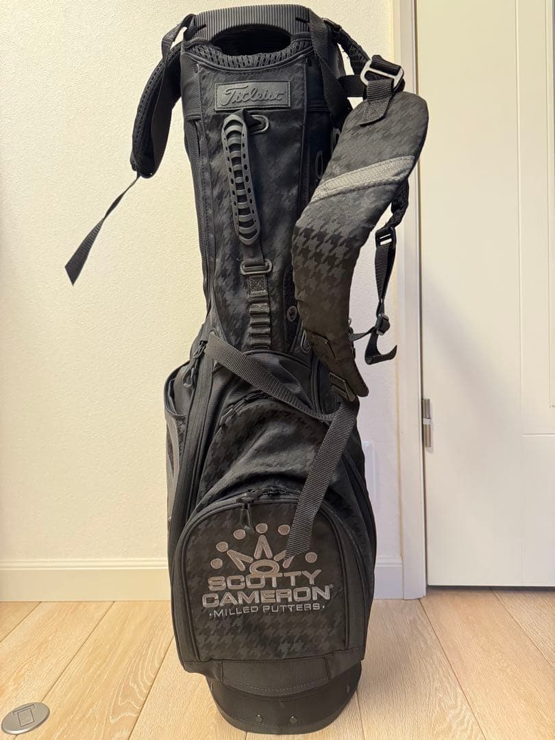 スコッティキャメロン　キャディバッグ スタンド付き　ブラック