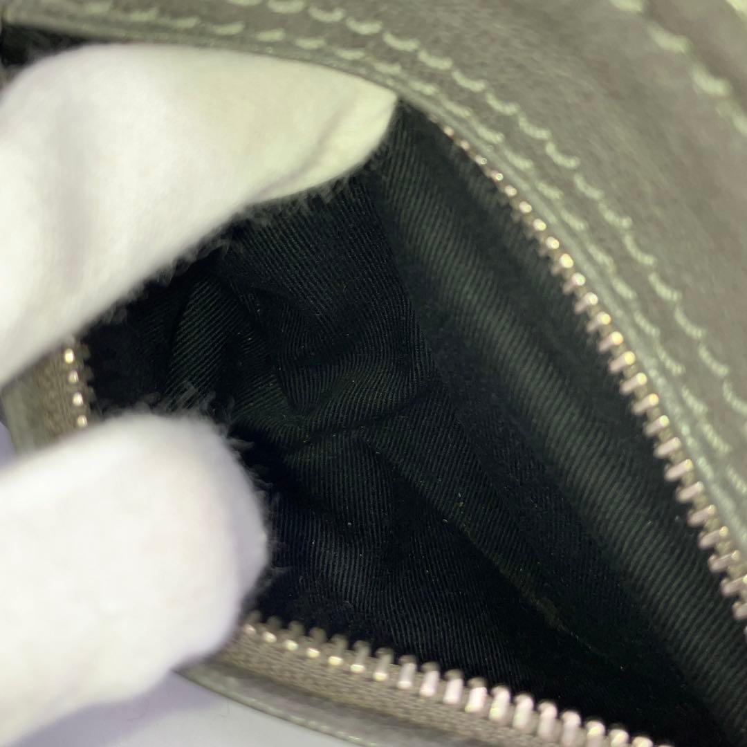 GIVENCHY パンドラ 2way レザー ハンドバッグ グレー