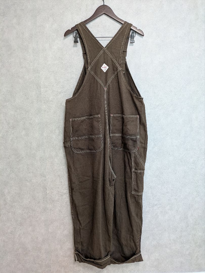 BEAMS BOY × BIG MAC 別注 オーバーオール ブラウン F