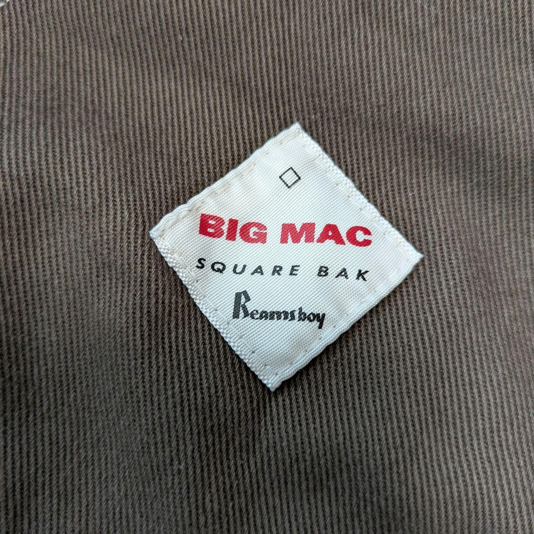 BEAMS BOY × BIG MAC 別注 オーバーオール ブラウン F