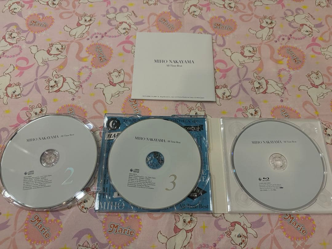 【美品】　中山美穂　All Time Best 初回限定版　Blu-rayつき