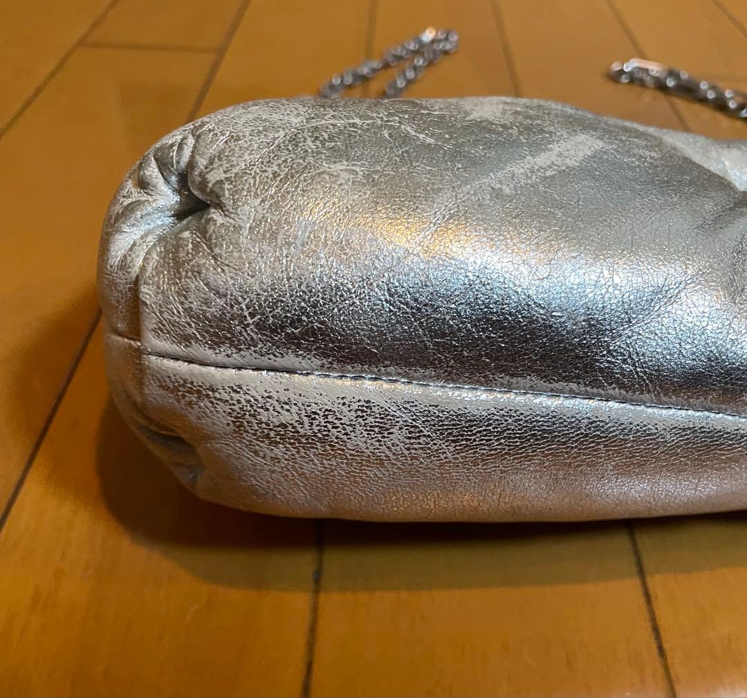 メゾンマルジェラ　バッグ　グラムスラム　状態不良　ジャンク　表面剥がれ多数