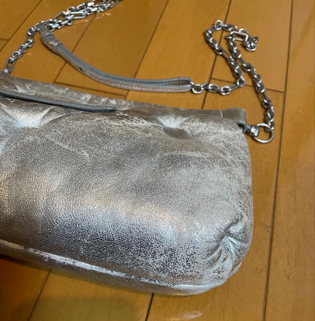 メゾンマルジェラ　バッグ　グラムスラム　状態不良　ジャンク　表面剥がれ多数