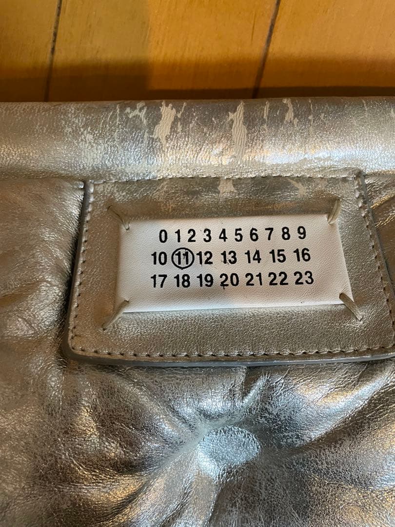 メゾンマルジェラ　バッグ　グラムスラム　状態不良　ジャンク　表面剥がれ多数