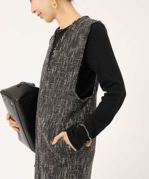 IENA　イエナ　ツイードオールインワン　2022AW