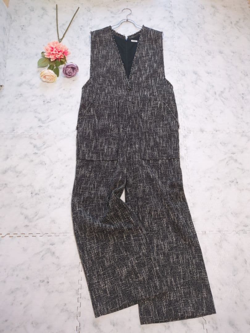 IENA　イエナ　ツイードオールインワン　2022AW