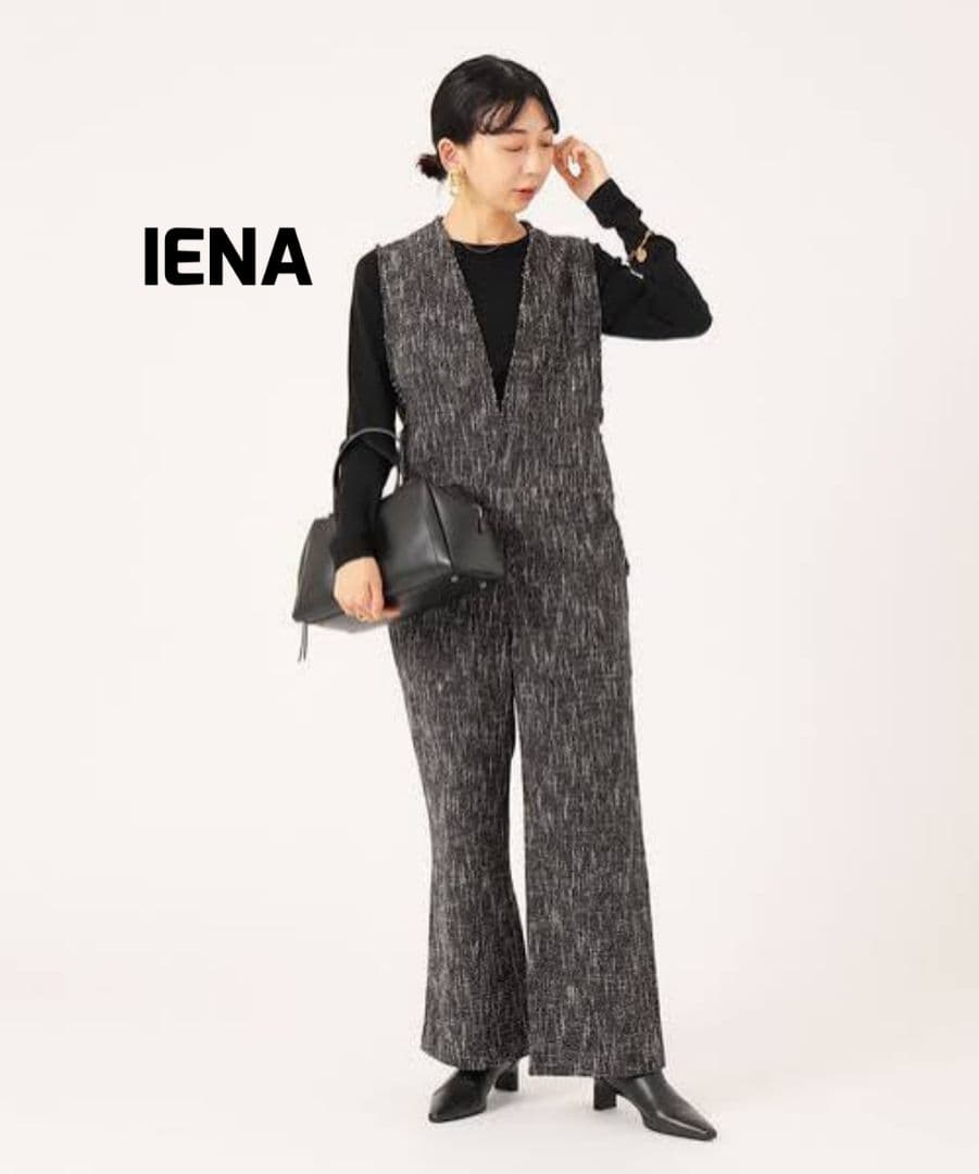 IENA　イエナ　ツイードオールインワン　2022AW