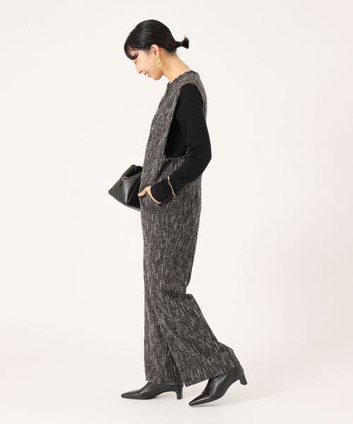 IENA　イエナ　ツイードオールインワン　2022AW