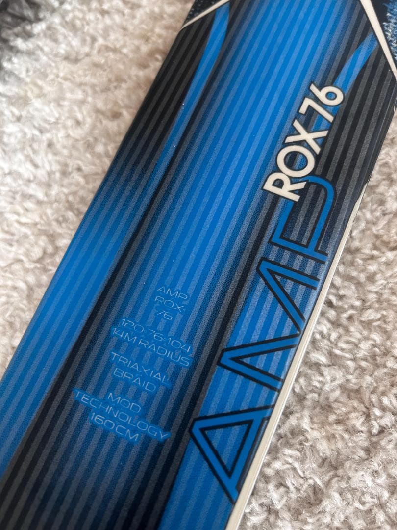 K2　AMP　ROX76　スキー板　160cm　ビィンディング付き