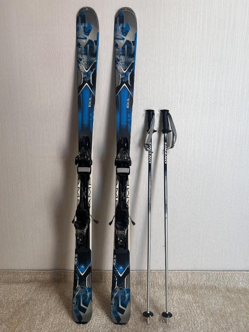 K2　AMP　ROX76　スキー板　160cm　ビィンディング付き