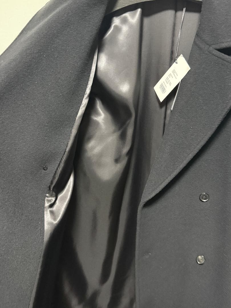 オーラリー ウールモッサチェスターコート サイズ1 ブラック 新品 本物 今季