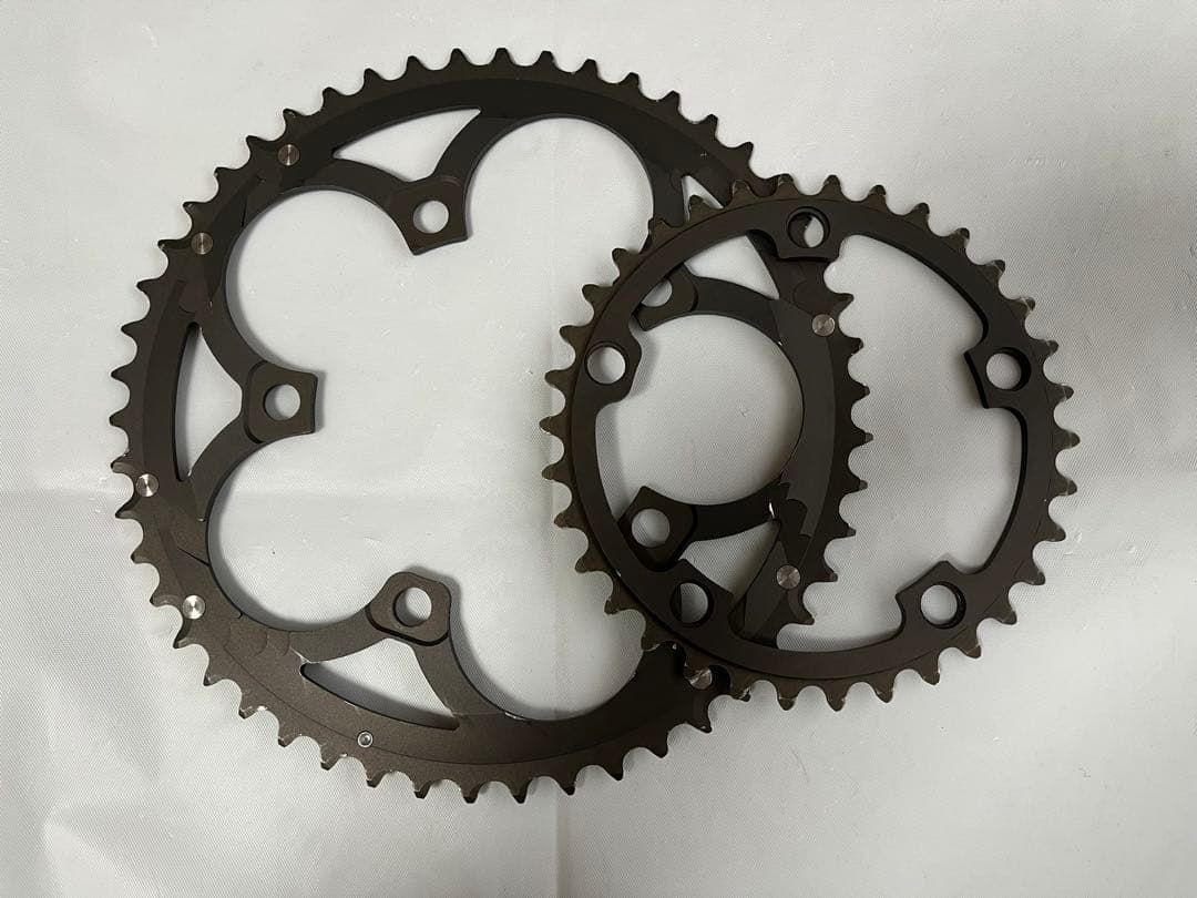 【ぽん太】　カンパニョーロ 50/34 11速 レコード チェーンリング