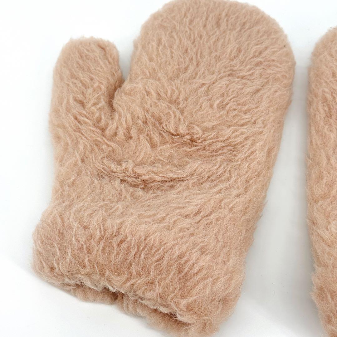 MAX MARA テディベア ミトン 手袋 M/L マックスマーラ コート