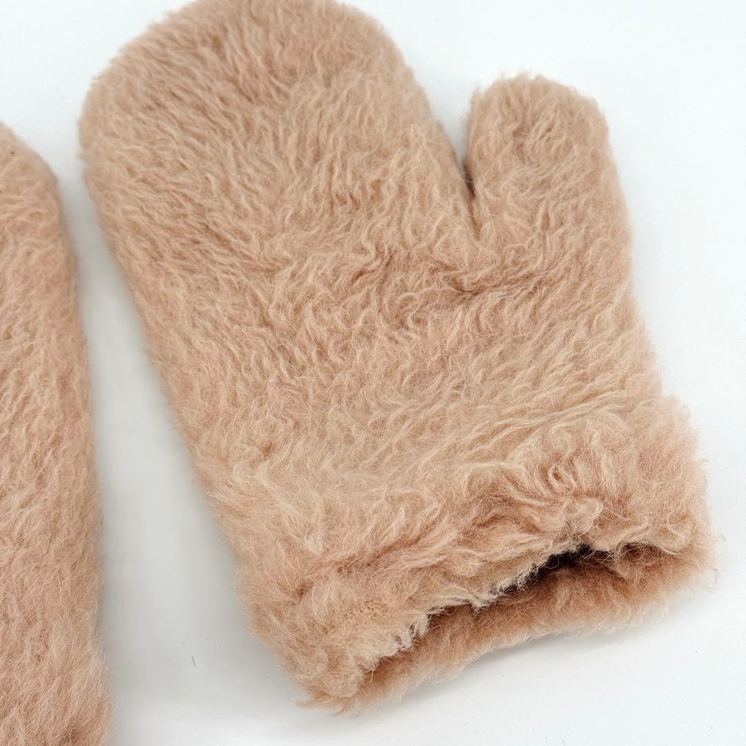 MAX MARA テディベア ミトン 手袋 M/L マックスマーラ コート