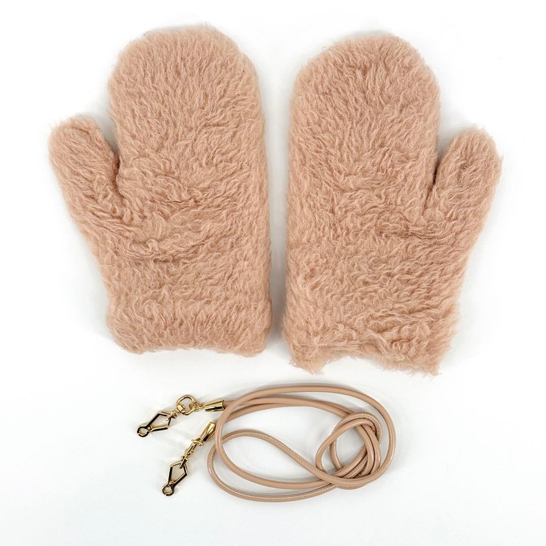 MAX MARA テディベア ミトン 手袋 M/L マックスマーラ コート