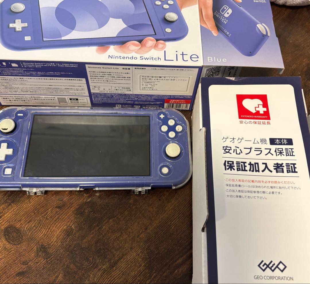 Nintendo Switch Lite クリアブルー