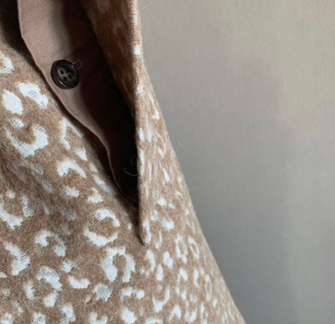 t.yamai paris ティヤマイパリ　レオパード柄 コート