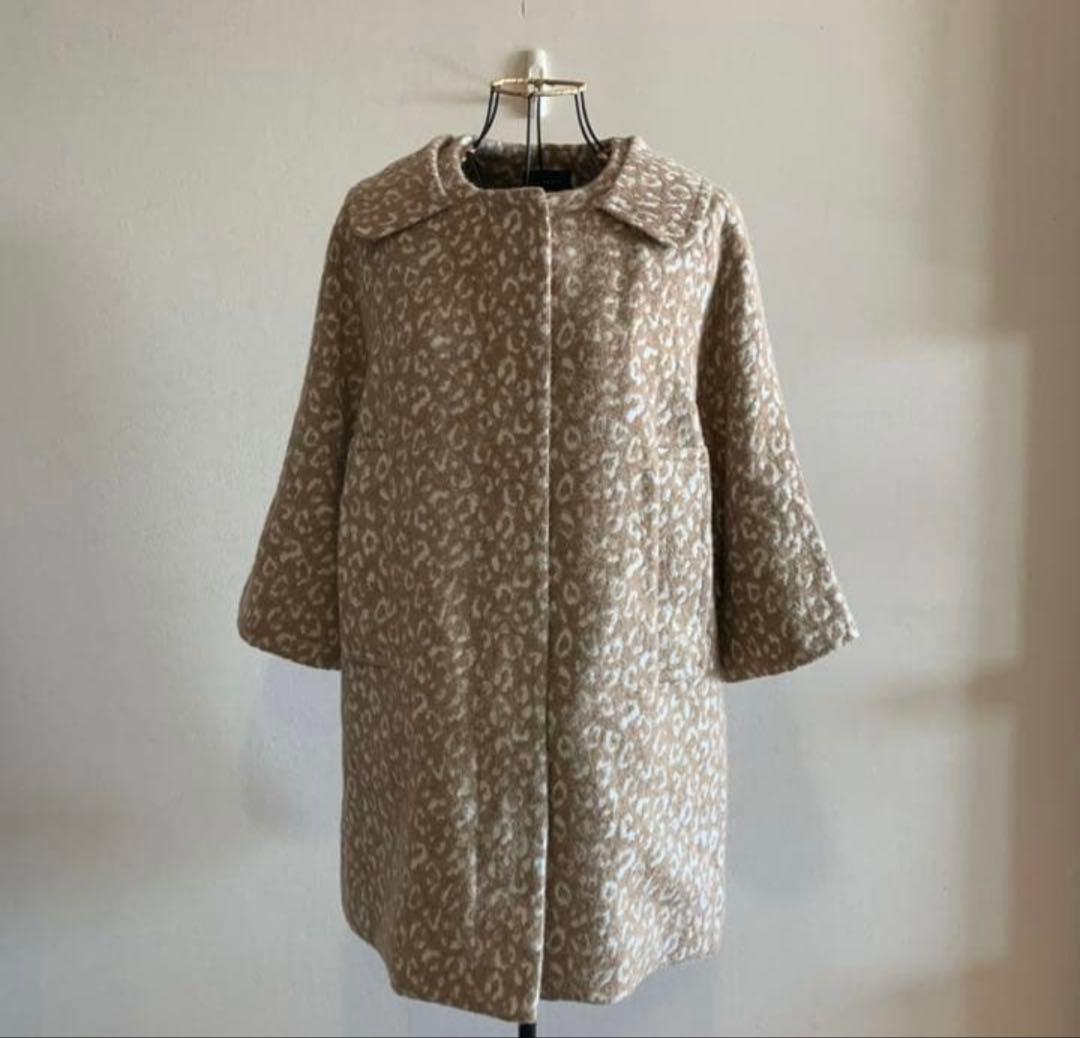 t.yamai paris ティヤマイパリ　レオパード柄 コート